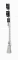 Светофор шестизначный со светодиодными светооптическими системами с маршрутным указателем и  трансформаторным ящиком 17955-00-00 ТУ32 ЦШ 2141-2009 (со светодиодными светооптическими системами НКМР.676636.030ТУ)